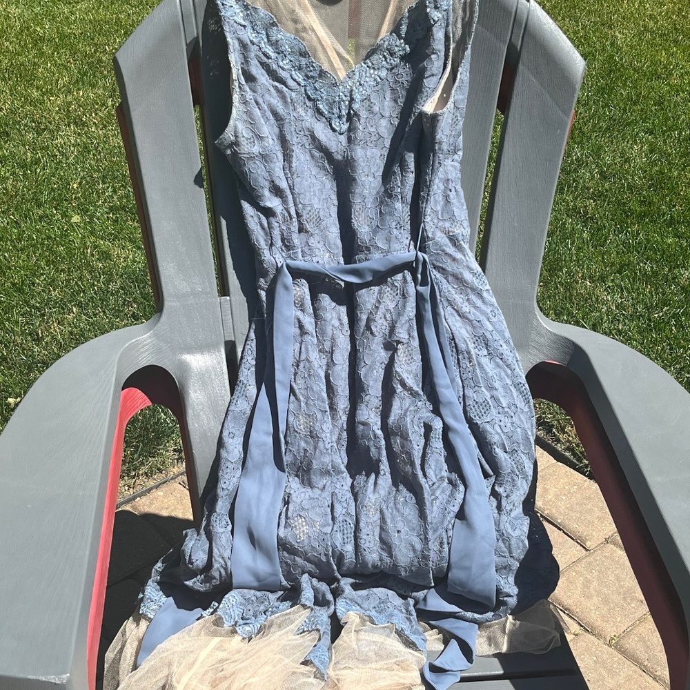 LC Lauren Conrad Light Blue dress